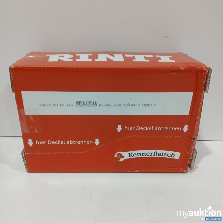 Artikel Nr. 973150: Rinti Kennerfleisch Huhn 10×400g