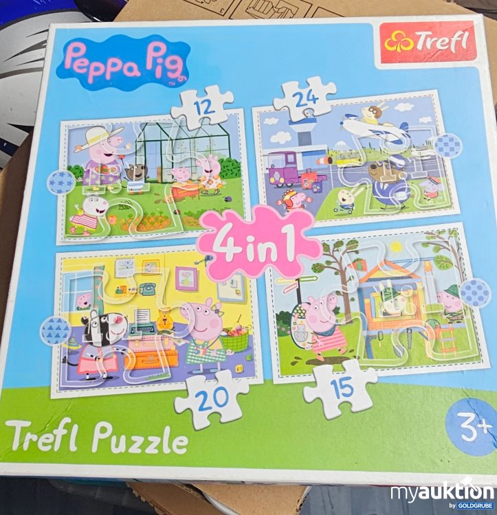 Artikel Nr. 397151: Peppa Pig Puzzleset 4in1