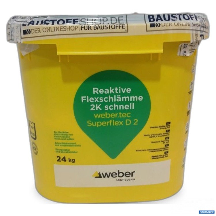 Artikel Nr. 445151: weber Reaktive Flexschlämme 2K schnell 24 kg