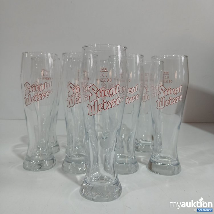 Artikel Nr. 853151: Stiegl Weisse Biergläser 0,3L 9Stk 