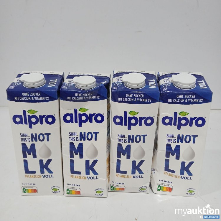 Artikel Nr. 890151: Alpro Pflanzlich Vollmilch 4x1l