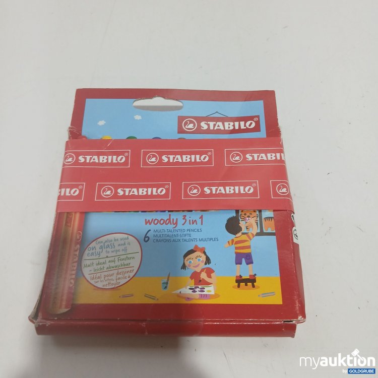 Artikel Nr. 911151 Artikel Nr. 911151: Stabilo Woody 3in1 6 Multitalent-Stifte