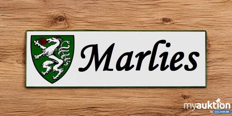 Artikel Nr. 937151 Artikel Nr. 937151: Blechschild