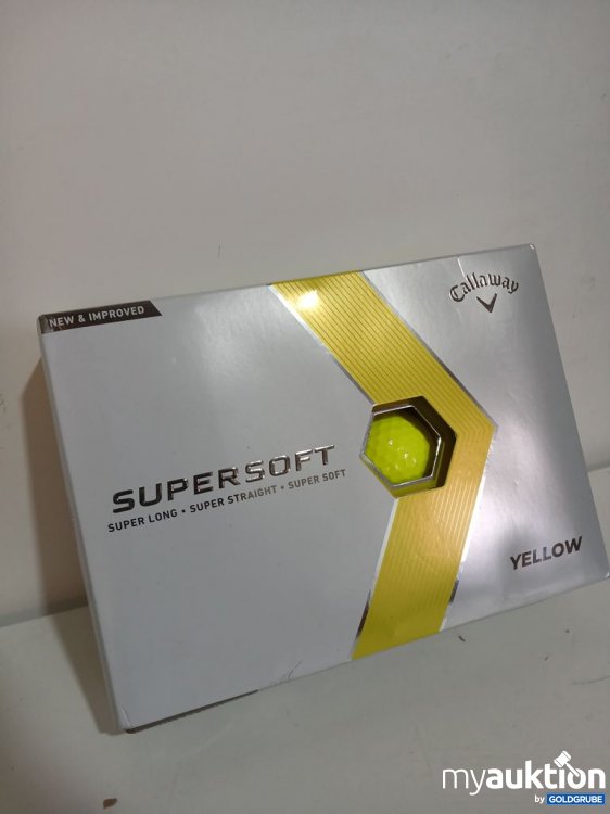 Artikel Nr. 938151 Artikel Nr. 938151: Callaway SuperSoft Golfbälle Gelb 12x3 Stück