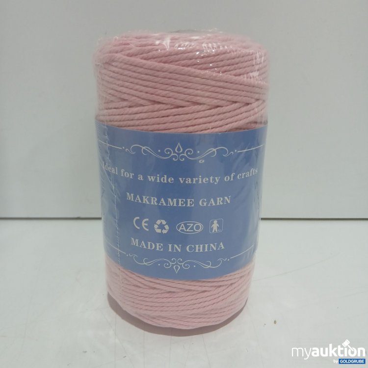 Artikel Nr. 940151 Artikel Nr. 940151: Makramee Garn Rosa