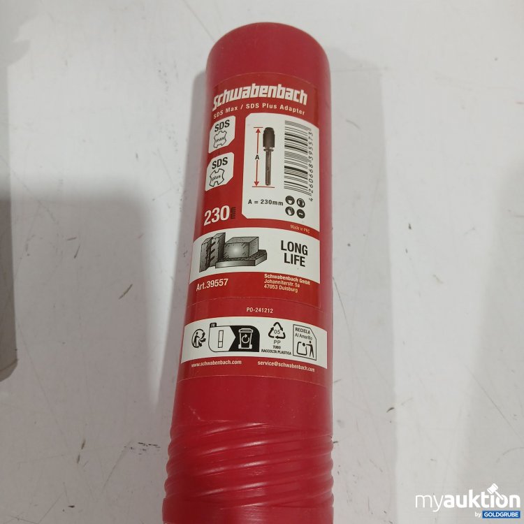 Artikel Nr. 960151: Schwabenbach SDS Max / SDS Plus Adapter 230mm 