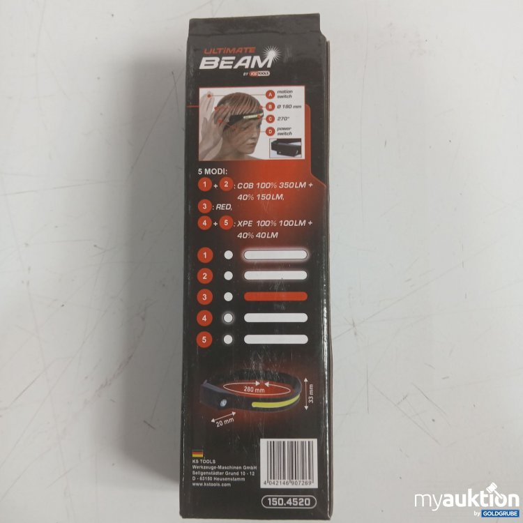 Artikel Nr. 968151: Ultimate Beam Outdoor Kopflampe