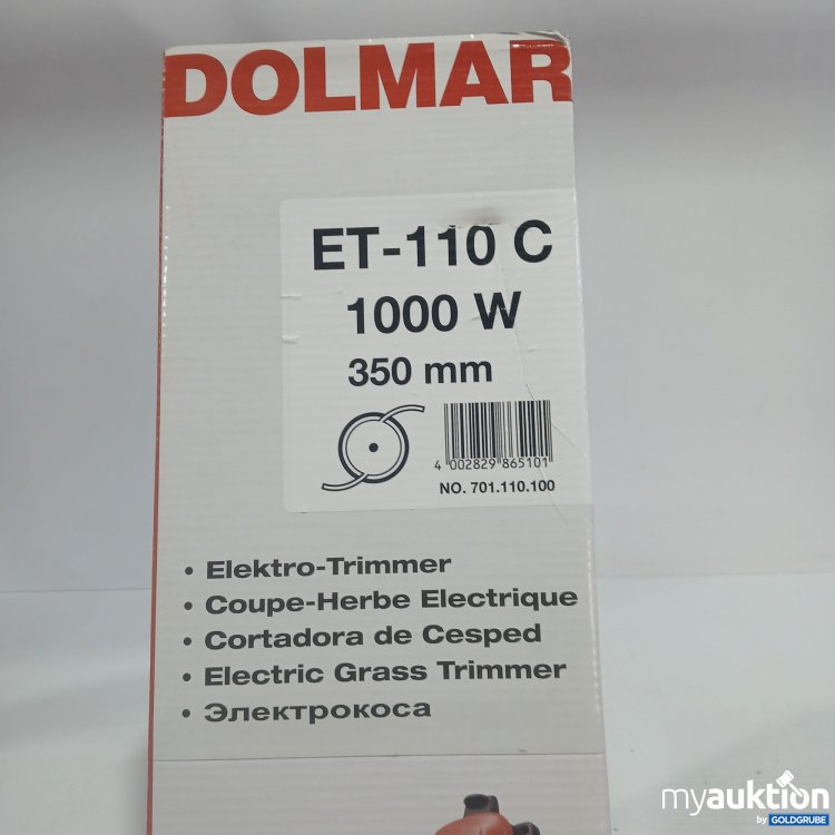 Artikel Nr. 399152 Artikel Nr. 399152: Dolmar Eltro Trimmer ET-110C 1000W 350mm