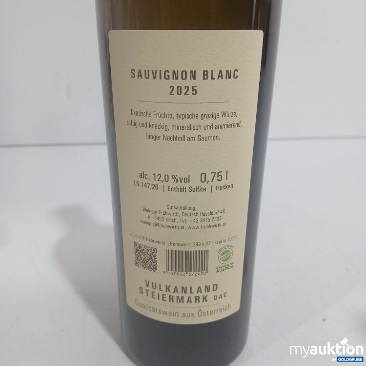 Artikel Nr. 469152 Artikel Nr. 469152: Frühwirth Sauvignon Blanc 750ml