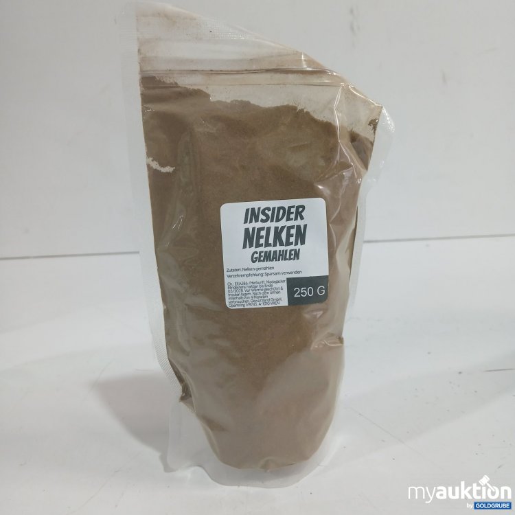 Artikel Nr. 526152 Artikel Nr. 526152: Insider Nelken gemahlen 250 g