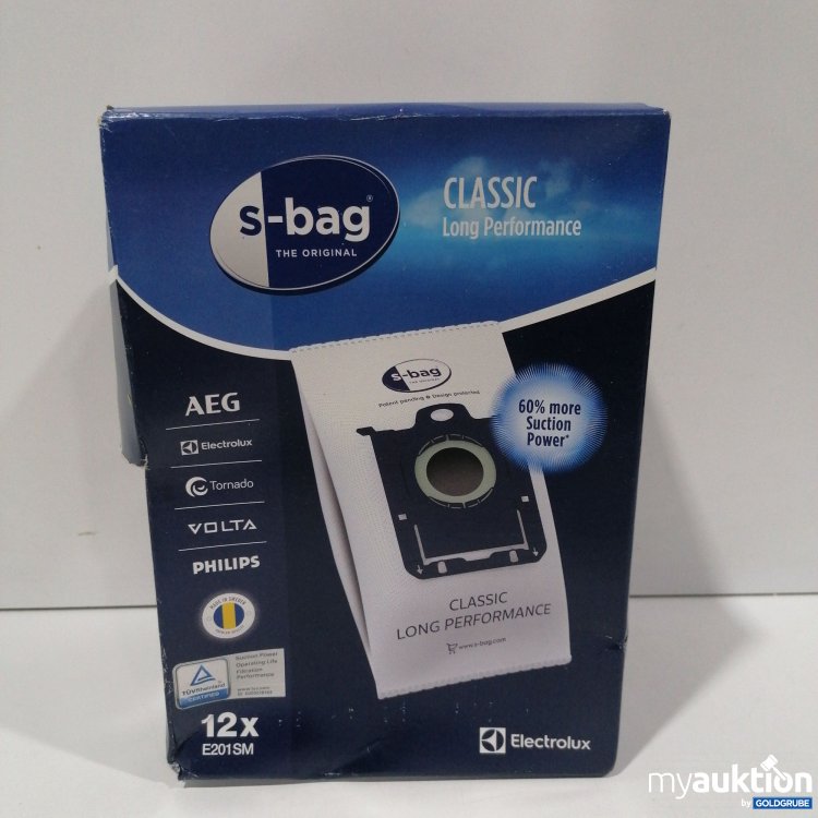 Artikel Nr. 898152 Artikel Nr. 898152: S-bag Filter E201SM 12Stk