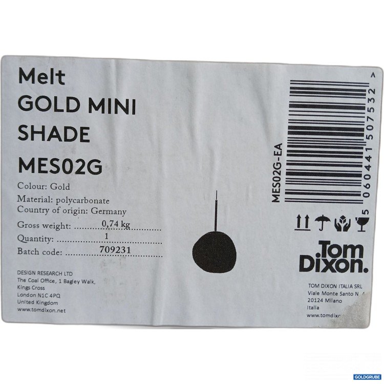 Artikel Nr. 904152: Tom Dixon Melt Gold Mini Shade MES02G 
