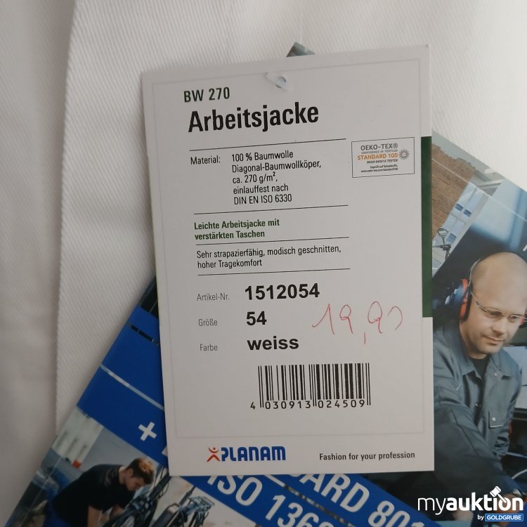 Artikel Nr. 908152: Planam Arbeitsjacke