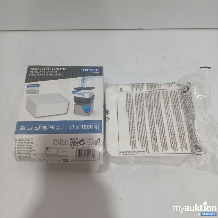 Artikel Nr. 940152 Artikel Nr. 940152: Wenko Nachfüllpack für Cube 1000 2x1000g