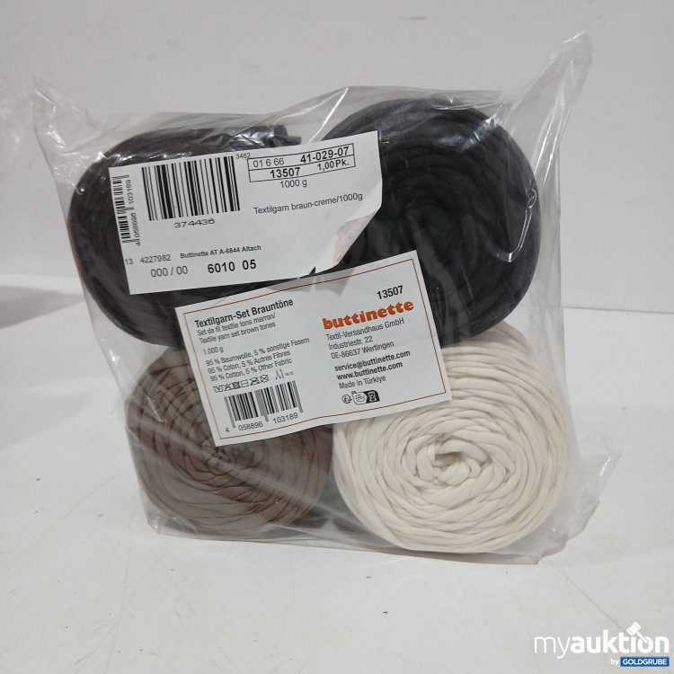 Artikel Nr. 961152 Artikel Nr. 961152: Buttinette Textilgarn Set Brauntöne