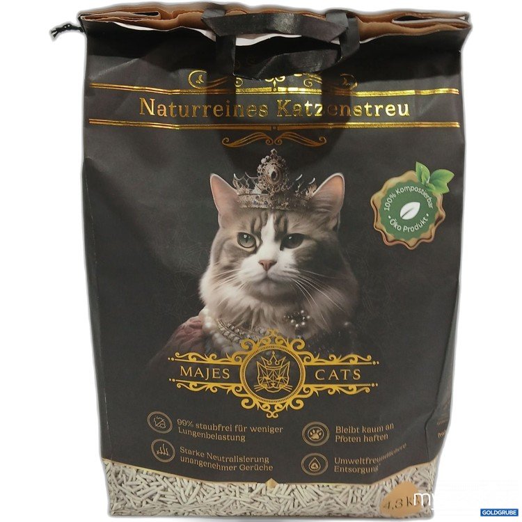 Artikel Nr. 967152: Majes Cats Naturreines Katzenstreu 4.3kg 