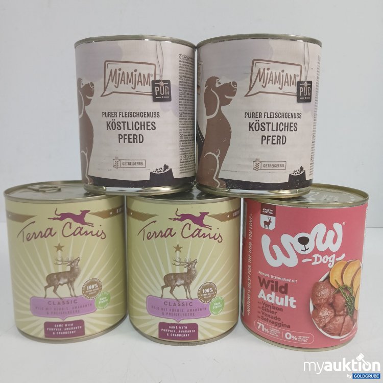 Artikel Nr. 982152 Artikel Nr. 982152: Diverses Hundefutter 5x800g