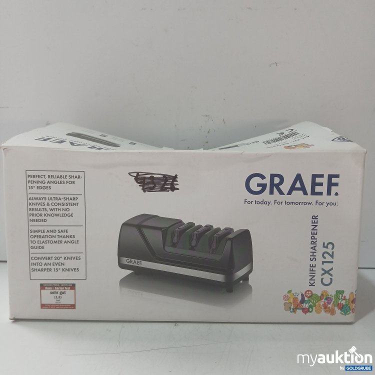 Artikel Nr. 989152 Artikel Nr. 989152: Graef Messerschärfer CX125