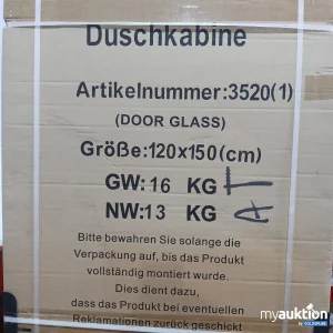 Artikel Nr. 472152: Duschkabine 3520  120x150 cm
