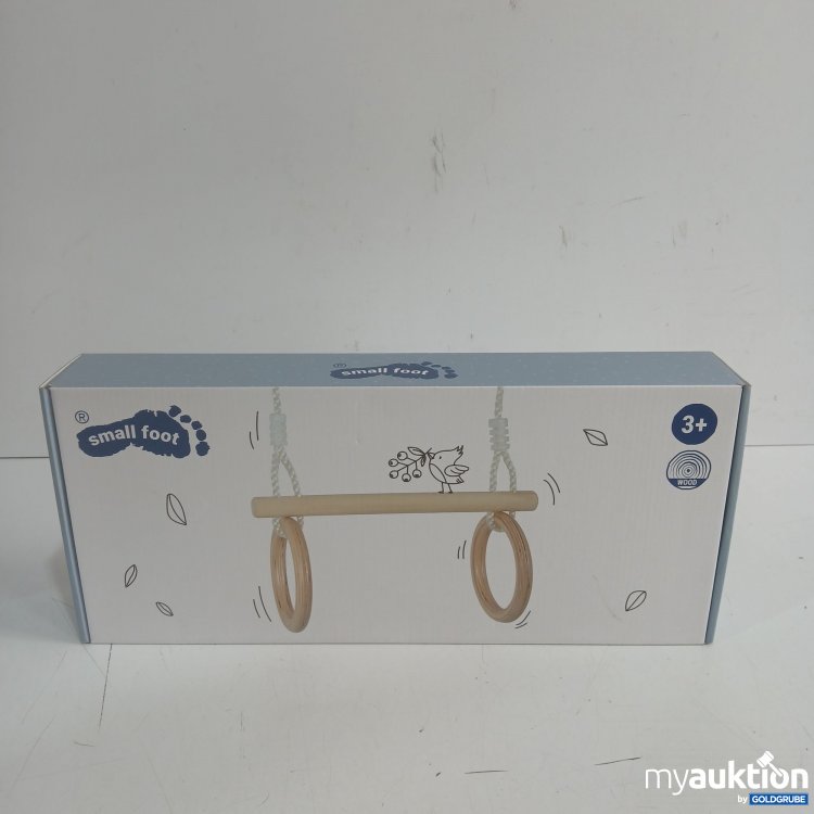 Artikel Nr. 461153 Artikel Nr. 461153: Small Foot Trapez mit Turnringen aus Holz 3+