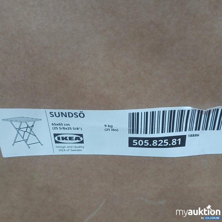 Artikel Nr. 466153 Artikel Nr. 466153: IKEA SUNDSÖ Beistelltisch 65x65 cm Orange