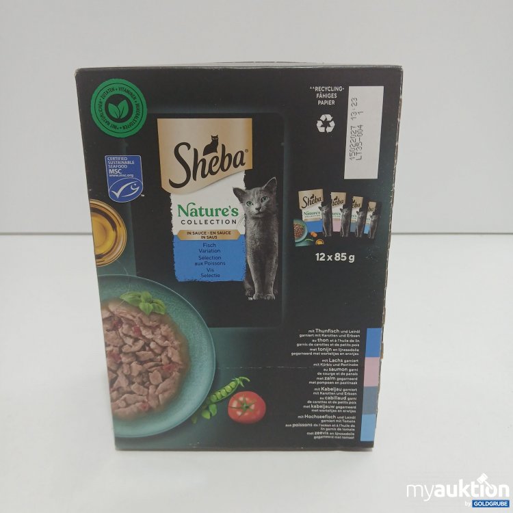 Artikel Nr. 826153 Artikel Nr. 826153: Sheba Katzenfutter 12x85g