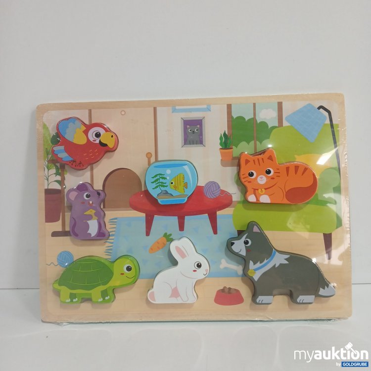Artikel Nr. 827153 Artikel Nr. 827153: Mini Matters Toys Wooden Large Puzzle