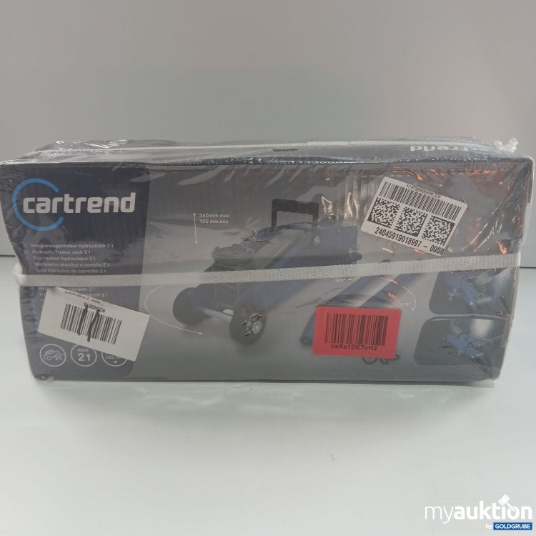 Artikel Nr. 847153: Cartrend Rangierwagenheber hydraulisch 2t