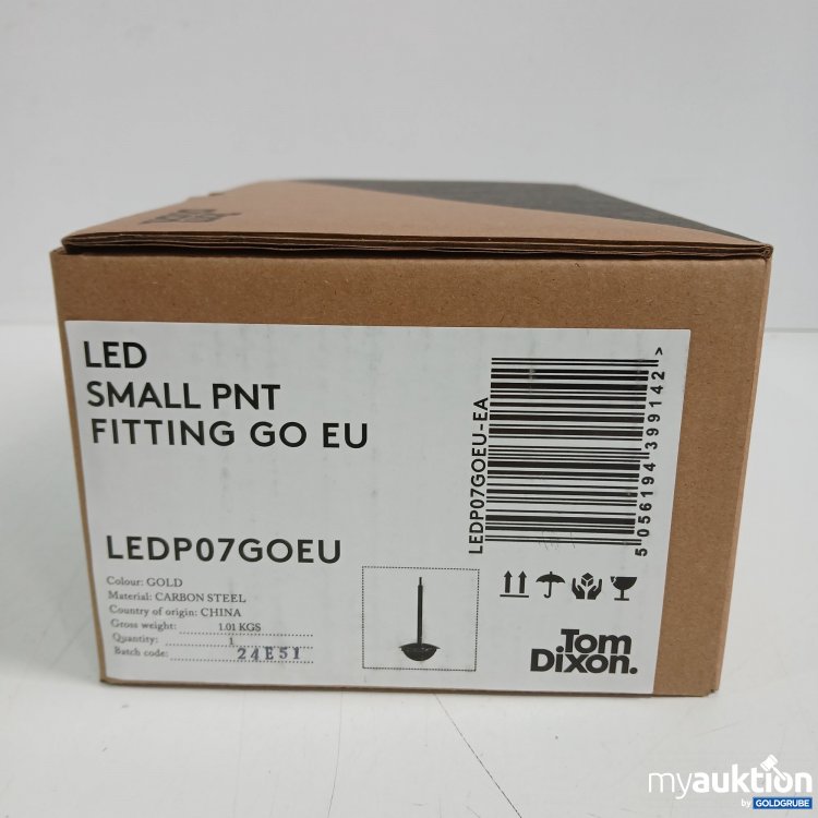 Artikel Nr. 904153: To Dixon Led Small PNT Fitting Go EU  LEDP07GOEU