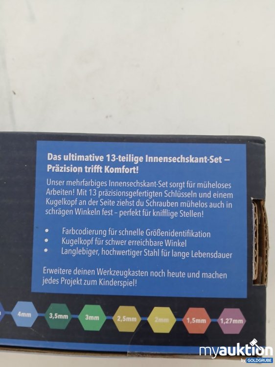Artikel Nr. 938153 Artikel Nr. 938153: Steinereef Mehrfarbiges Innensechskant-Set 13-teilig