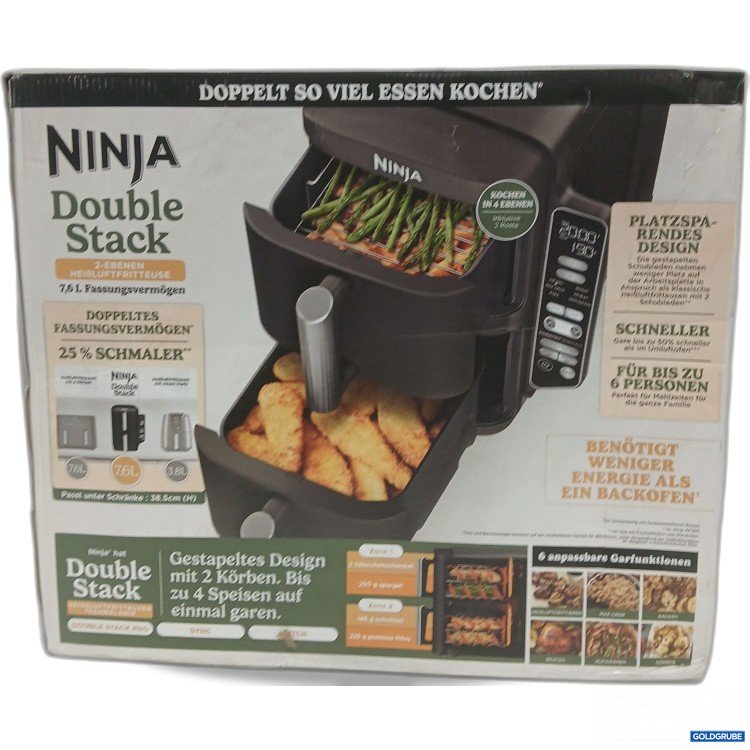 Artikel Nr. 959153: Ninja Double Stack 2-Drawer Air Fryer 7,6l 