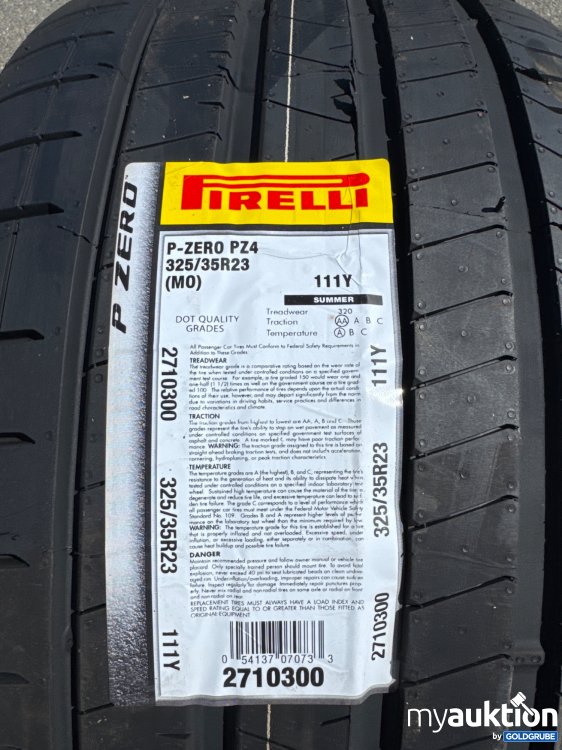 Artikel Nr. 437154: Pirelli P Zero PZ4 325/35R23 111Y Reifen
