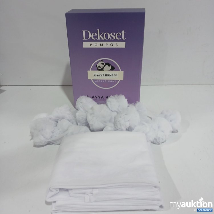 Artikel Nr. 442154: Alavya Home Pompös Dekoset weiß 