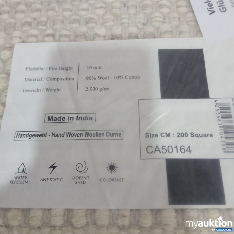 Artikel Nr. 444154: Teppich 90%Wool 10% Cotton 10mm