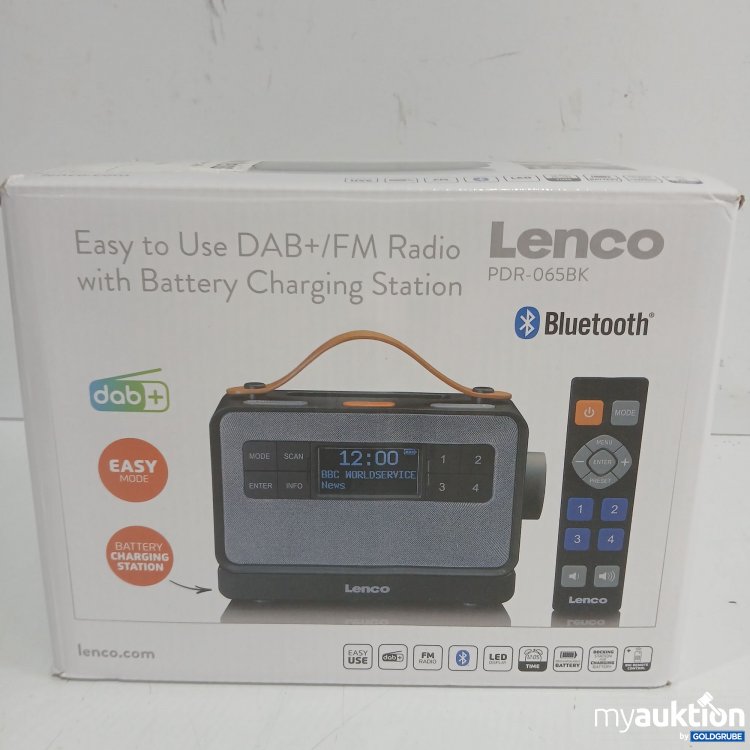 Artikel Nr. 446154: Lenco PDR-06BK DAB+/FM Radio 
