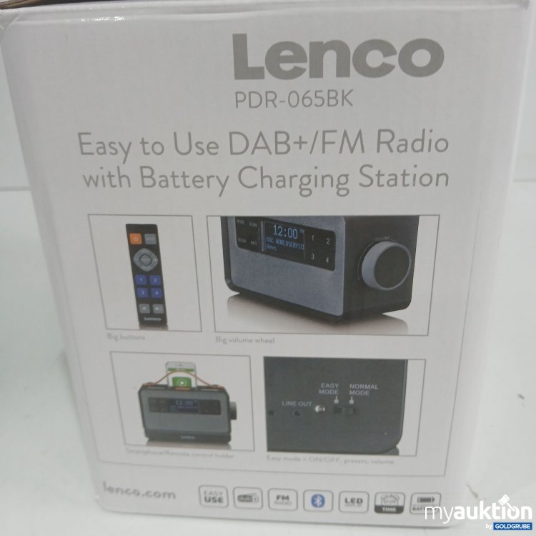 Artikel Nr. 446154: Lenco PDR-06BK DAB+/FM Radio 