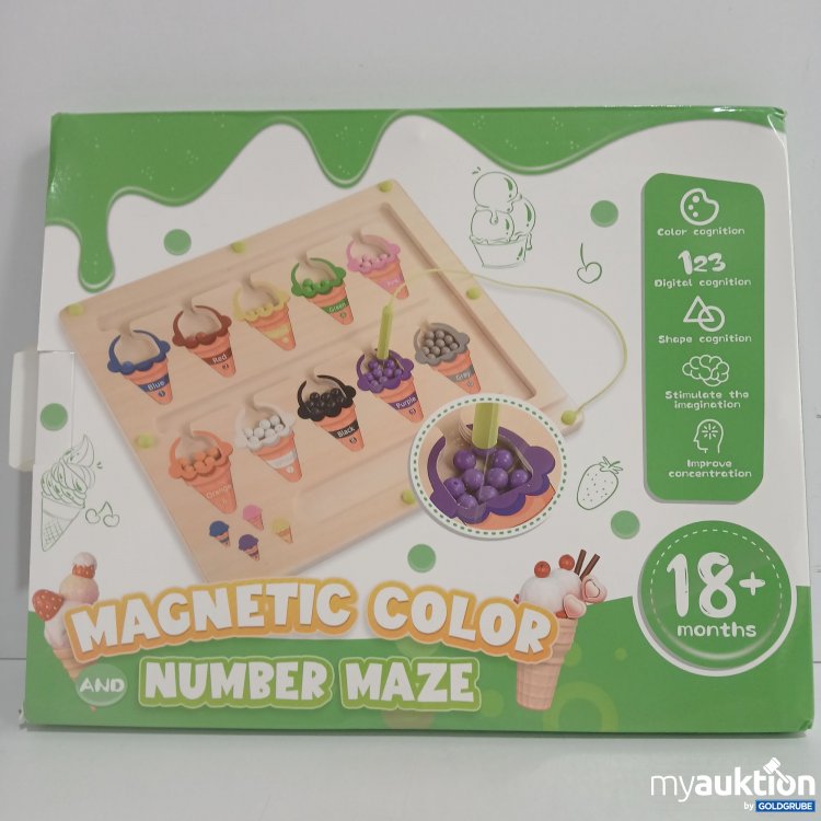 Artikel Nr. 827154 Artikel Nr. 827154: Magnetic Color Number Maze 18+months