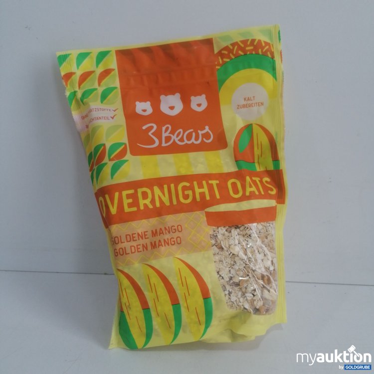 Artikel Nr. 836154 Artikel Nr. 836154: 3 Bears Overnight Oats Golden Mango 400g