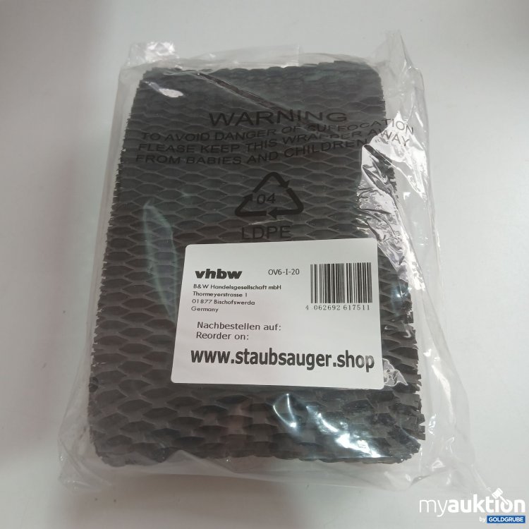 Artikel Nr. 847154: VHBW Ersatzfilter OV6-I-20