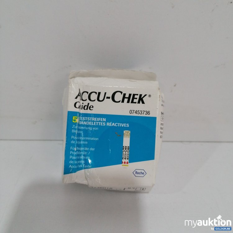 Artikel Nr. 848154 Artikel Nr. 848154: Accu Chek Guide 50 Teststreifen 07453736