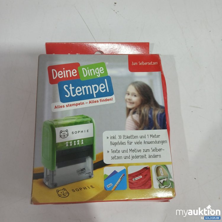 Artikel Nr. 858154 Artikel Nr. 858154: Trodat Deine Dinge Stempel