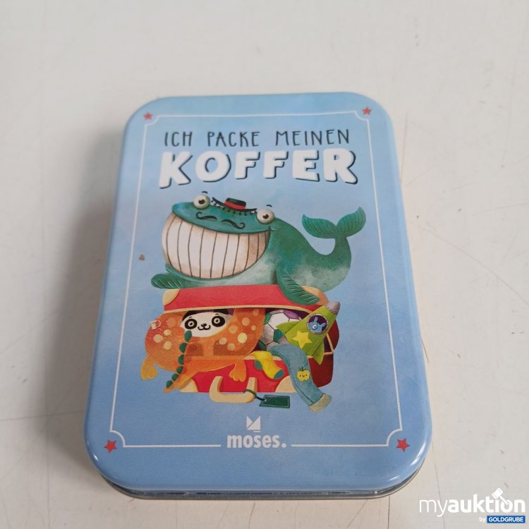 Artikel Nr. 920154: Ich packe meinen Koffer Spielbox