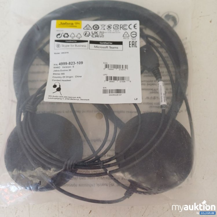 Artikel Nr. 969154 Artikel Nr. 969154: Jabra Evolve 20 Stereo MS Corded Headset HSC016