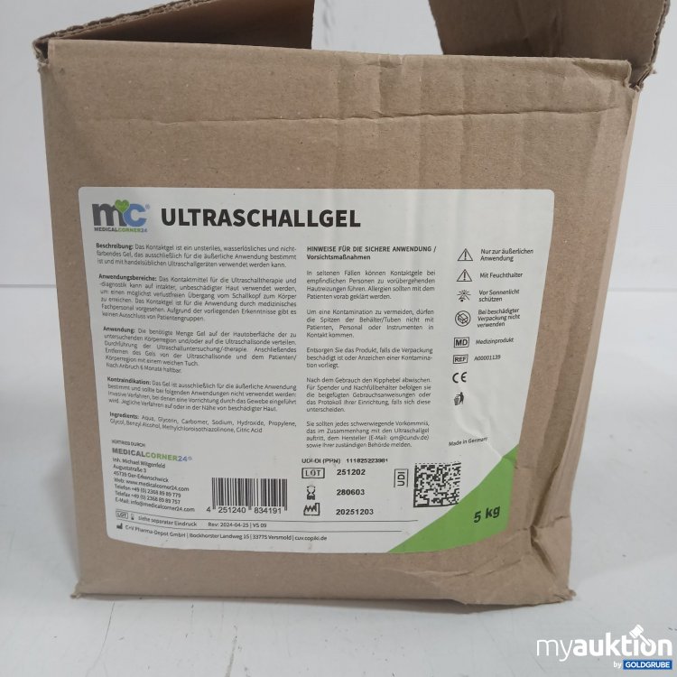 Artikel Nr. 979154: Mc Ultraschallgel 5kg 