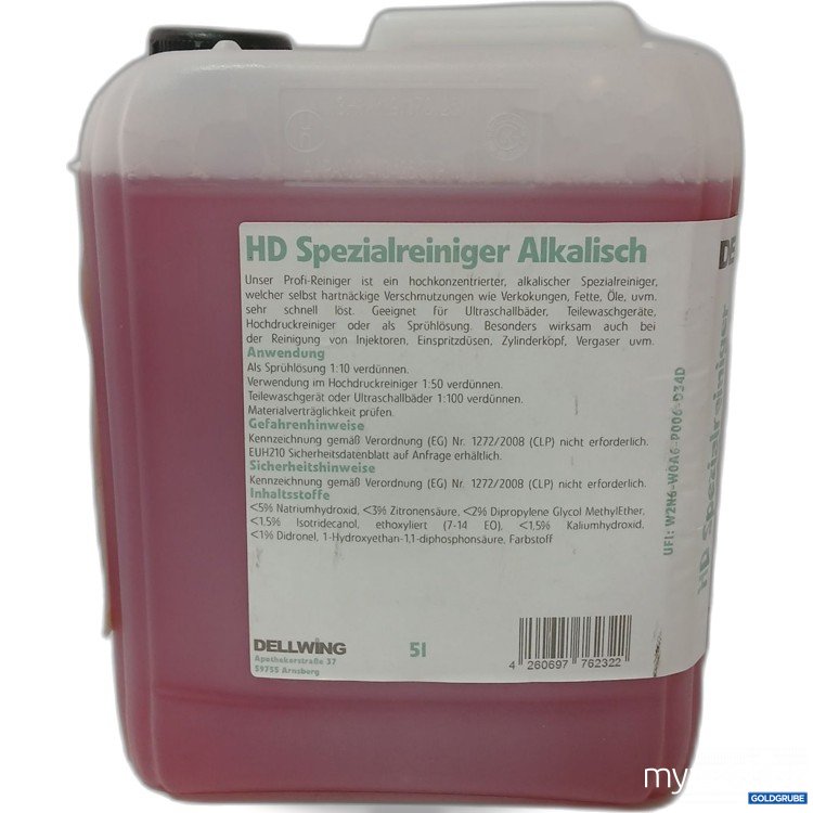 Artikel Nr. 980154: Dellwing HD Spezialreiniger Alkalisch 5L