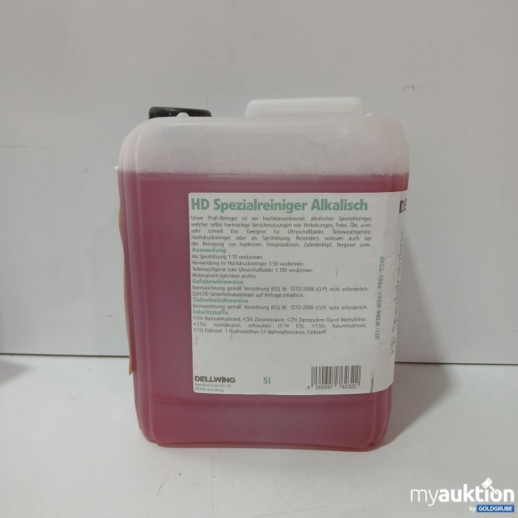 Artikel Nr. 980154: Dellwing HD Spezialreiniger Alkalisch 5L