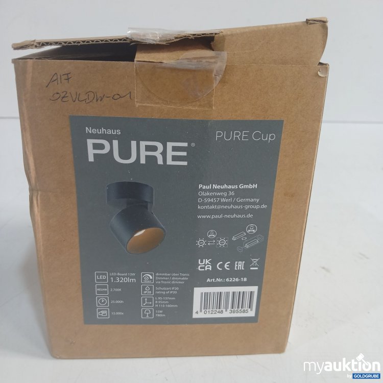 Artikel Nr. 985154 Artikel Nr. 985154: Neuhaus Pure Cup Wandleuchte