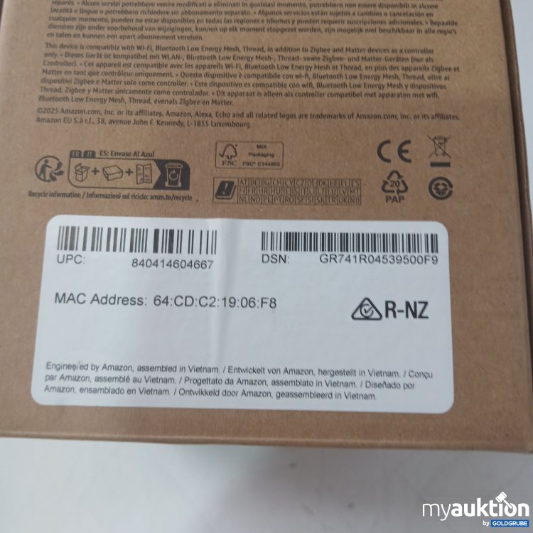 Artikel Nr. 989154 Artikel Nr. 989154: Amazon Echo Dot Max Smarter Lautsprecher und Alexa GR741R04539500F9
