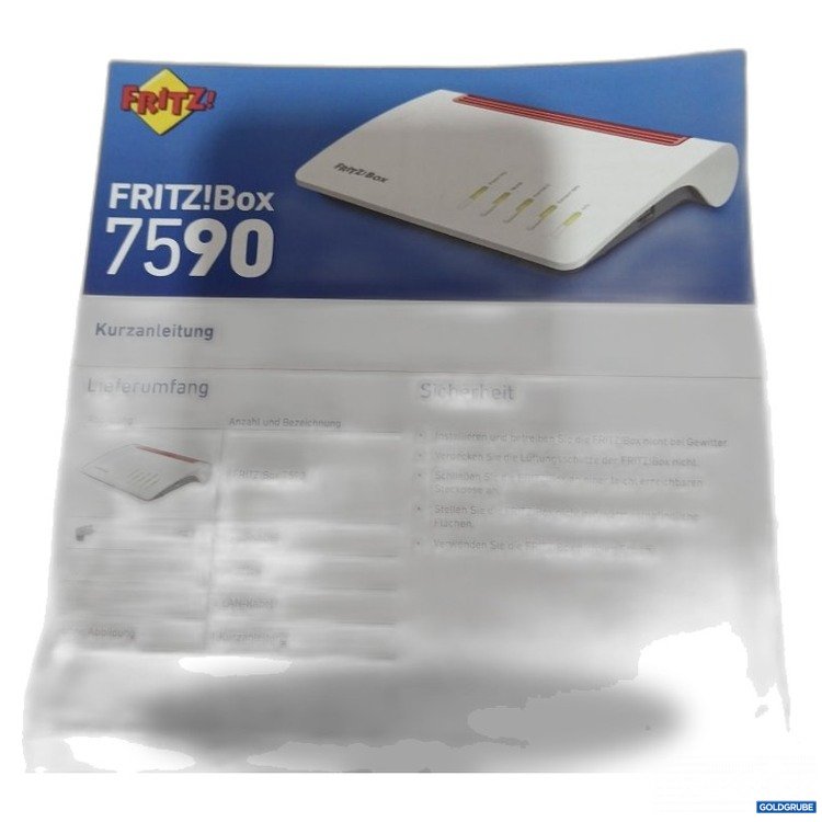 Artikel Nr. 445155: FRITZ!Box 7590 Router mit Netzteil, DSL- und LAN-Kabel