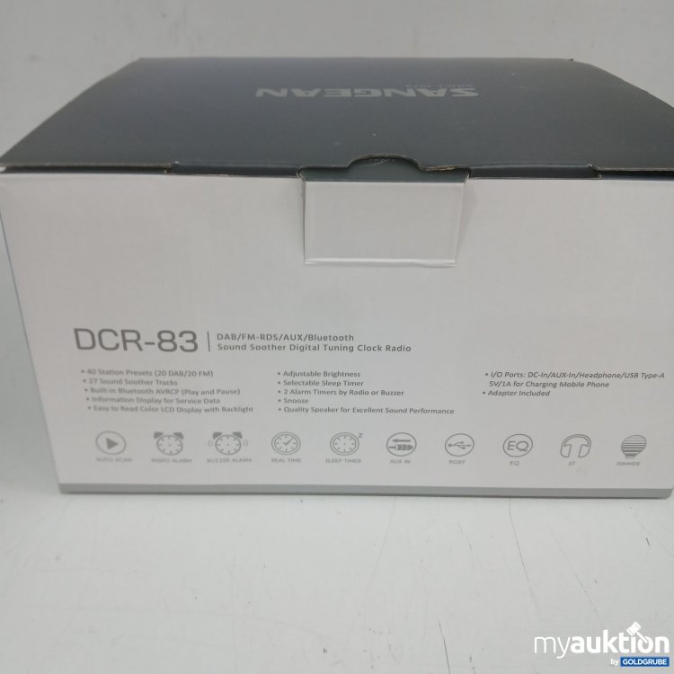 Artikel Nr. 446155: Sangean DCR-83 Digitalradio weiß